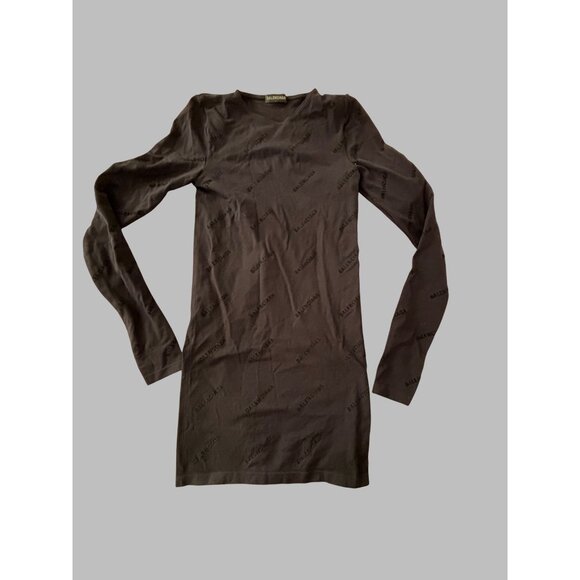 Balenciaga Womens Long Sleeve Black Top S - Picture 2 of 10